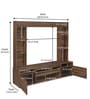 Walton TV Unit in Wenge Finish