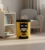 Yellow Cotton L 10 x W 10  Kids Laundry Basket with Lid