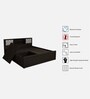 Ward King Size Bed in Dark Wenge Colour With Storage