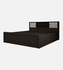 Ward King Size Bed in Dark Wenge Colour With Storage