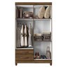 Ambar 4 Door Wardrobe in Cedar Finish