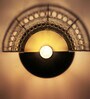 Warind Iron Golden Powder Coated Wall Light