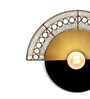 Warind Iron Golden Powder Coated Wall Light