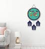 Warli Dancing Multicolour Engineered Wood Wall Hanging Quotes