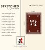 Warli Music Celebration Stretched Canvas Painting