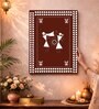 Warli Music Celebration Stretched Canvas Painting
