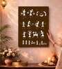 Warli Music Life Stretched Canvas Painting
