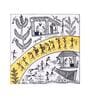 Warli Processions & The Warli Tree   White Acrylic & MDF (Set of 2) Painting