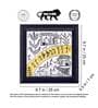 Warli Processions & The Warli Tree   White Acrylic & MDF (Set of 2) Painting