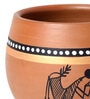 Warli Terracotta Kulhad (Set of 6)