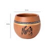 Warli Terracotta Kulhad (Set of 6)