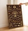 Warli Village Dance Stretched Canvas Painting