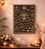 Warli Village Dance Stretched Canvas Painting