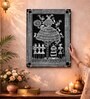Warli Village Life Stretched Canvas Painting