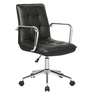 Warlick Medium Back Executive Chair In Black Colour