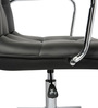 Warlick Medium Back Executive Chair In Black Colour