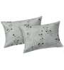 Warm Gray Metro 186 TC Cotton King Bedsheet With 2 Pillow Covers