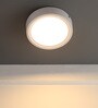 Warm White 12 Watts Led Aluminium Round Panel Light