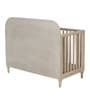 Warm Oat Collection Solid Wood Crib in Light Brown Colour with Headboard