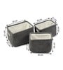 Warm Whirl Ash Grey Basket Set Of 3