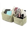 Warm Whirl Mint Green Basket Set Of 3