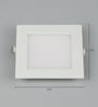 Warm White 12 Watts Led Aluminium Square Panel Down Light