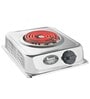 Warmex GC-1250 Electric G. Coil Hot Plate with Rotary Switch Round-1250 Watt Induction (Chrome)