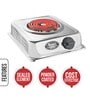 Warmex GC-1250 Electric G. Coil Hot Plate with Rotary Switch Round-1250 Watt Induction (Chrome)