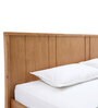 Wasabi Queen Size Bed In Natural Colour