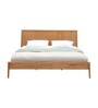 Wasabi Queen Size Bed In Natural Colour