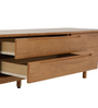 Wasabi Solid Wood Tv Console In Natural Colour