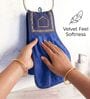 Blue 300 GSM Cotton Kitchen Hand Towel