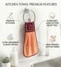 Orange 300 GSM Cotton Kitchen Hand Towel
