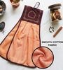 Orange 300 GSM Cotton Kitchen Hand Towel