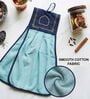 Sea Blue 300 GSM Cotton Kitchen Hand Towel