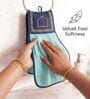 Sea Blue 300 GSM Cotton Kitchen Hand Towel