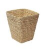 (1Pc) Beige Seagrass Handmade Eco-Friendly Dustbin