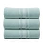 Water Green Soft Cotton 500 GSM Solid Bath Towel Pack Of 3