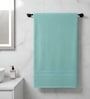 Water Green Soft Cotton 500 GSM Solid Bath Towel Pack Of 3