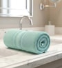 Water Green Soft Cotton 500 GSM Solid Bath Towel Pack Of 3