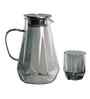 Water Jug Set In Black Colour With 1 Jug 6 Glass