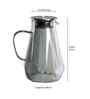Water Jug Set In Black Colour With 1 Jug 6 Glass