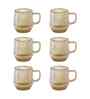 Water Jug Set In Gold Colour With 1 Jug 6 Glass