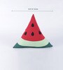 Red Cotton Water Melon Shaped Pillow