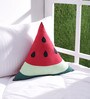 Red Cotton Water Melon Shaped Pillow
