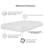 100% Waterproof Breathable and Non-Allergenic Premium Cotton Mattress Protector (75x36) Single Size