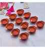 Water Sensor Led Diyas, Artificial Flameless Pani Wale Diye Candle Diya Candle  (Pack of 12)