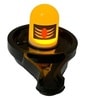 Water Sensor Shivling Smokeless Sensor Festive LED Light (Warm White)