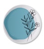Watercolor Paradise Wall Plate