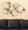 Waterhouse Flower Wall Decor With Clock